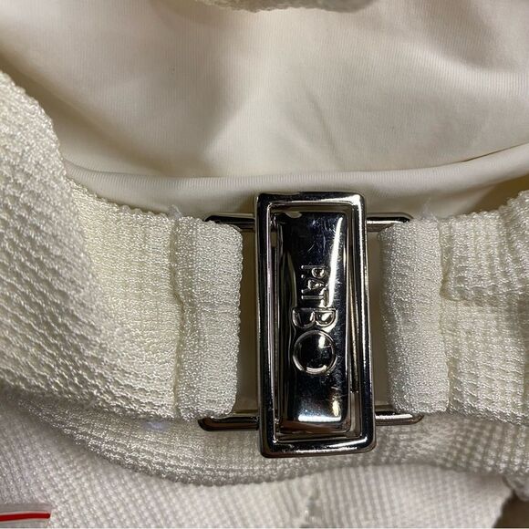 PatBO Flower Applique Halter Top Ivory White Floral 3D blouse crop Revolve NWT 6 - Picture 11 of 16